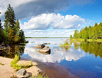 The Karelia Republic in Russia