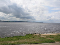 The Volga River in the Mari El Republic