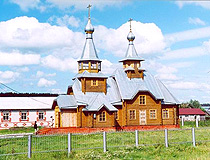 Wooden church in Tatarstan